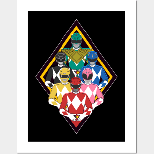 power rangers Posters and Art